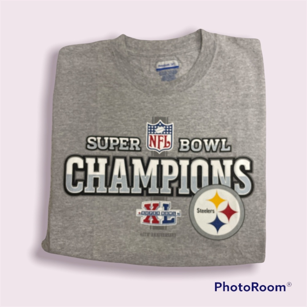 VINTAGE 2006 STEELERS CHAMPIONS SHIRT 🏭